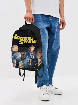 Рюкзак джинсовый / Hobbs & Shaw