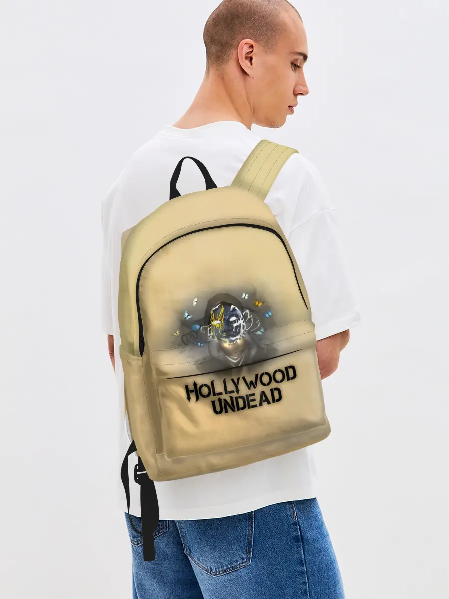 Рюкзак джинсовый / Johnny 3 Tears Hollywood Undead