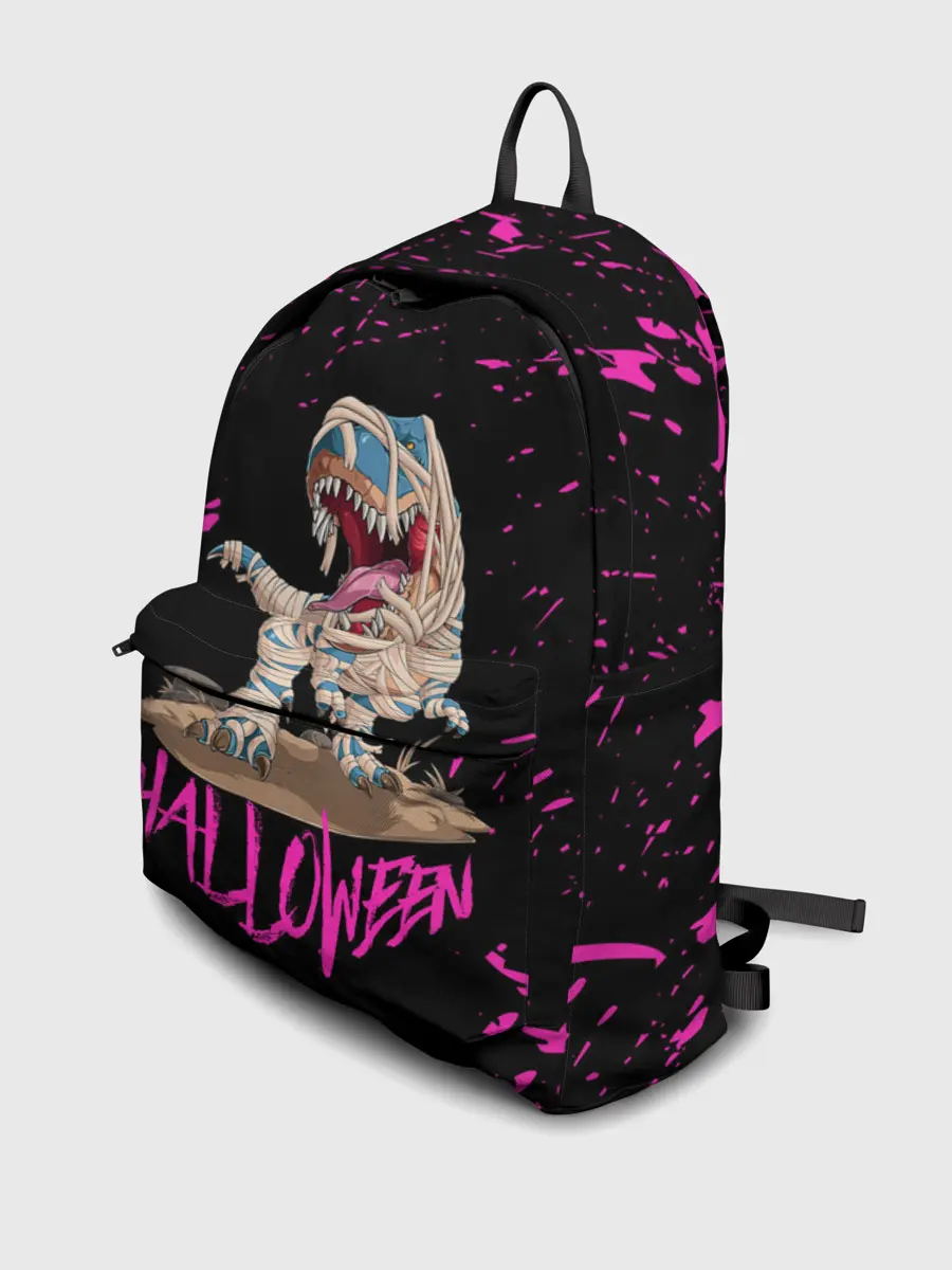 Рюкзак джинсовый / ДИНО МУМИЯ НА ХЭЛЛОУИН