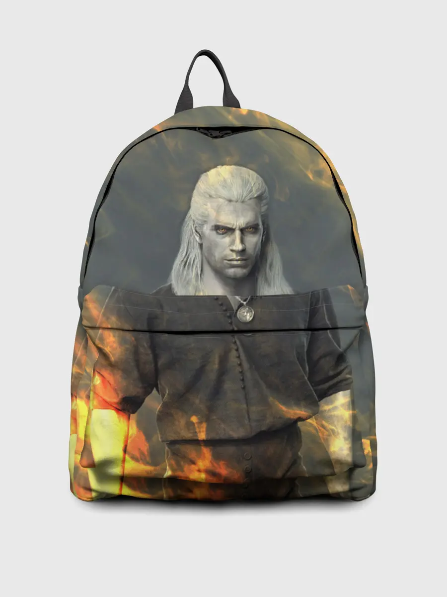 Рюкзак джинсовый / ГЕРАЛЬТ ВЕДЬМАК