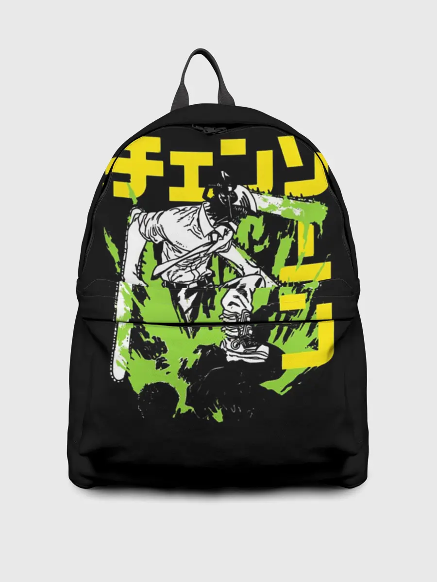 Рюкзак джинсовый / Человек-бензопила - Chainsaw Man