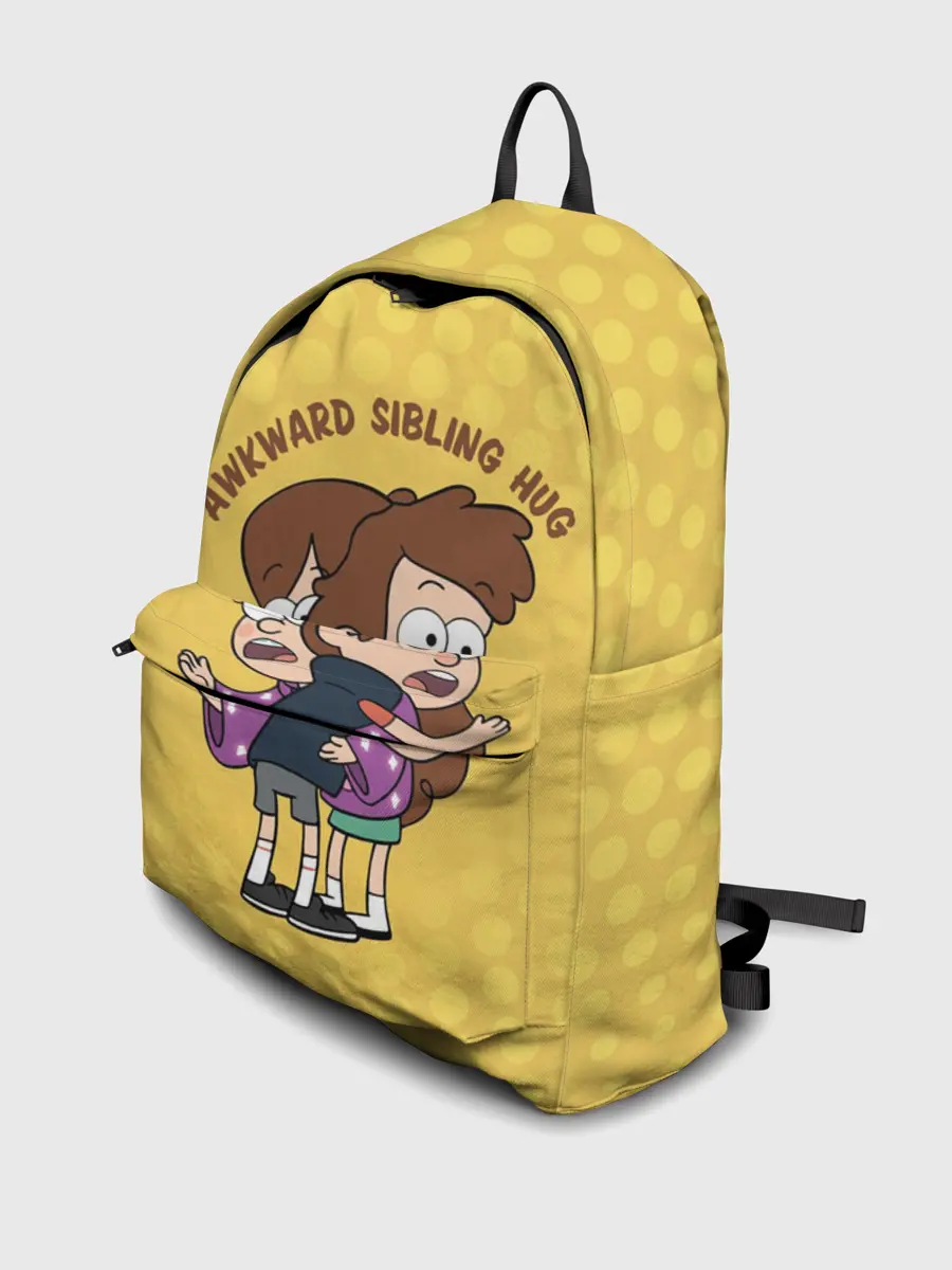 Рюкзак джинсовый / Awkward sibling hug