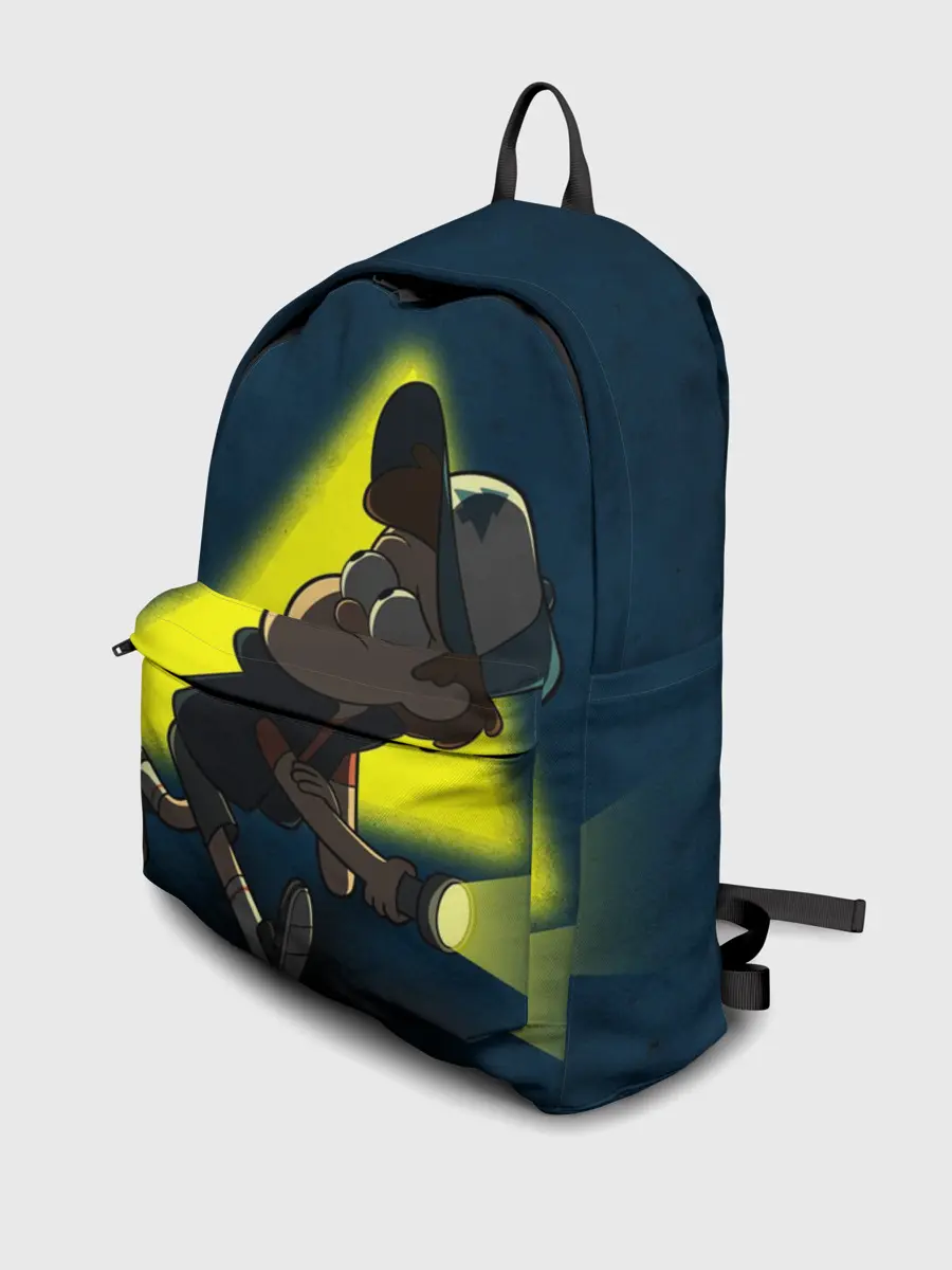 Рюкзак джинсовый / Dipper and yellow triangle