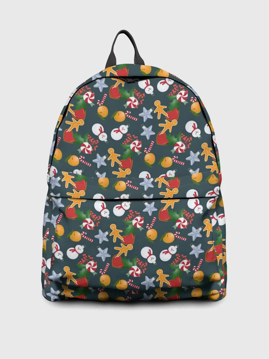 Рюкзак джинсовый / Игрушки Ёлочные