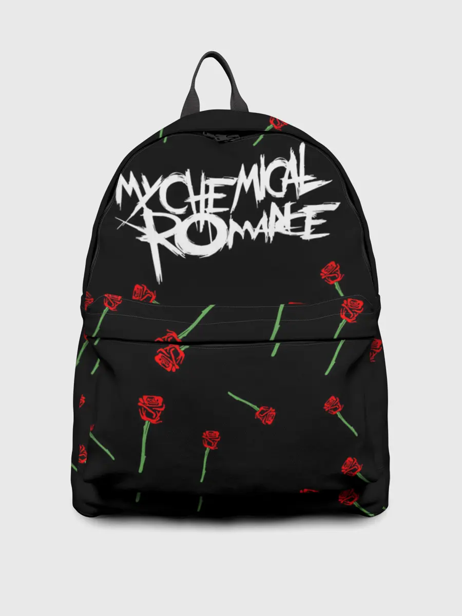 Рюкзак джинсовый / MY CHEMICAL ROMANCE РОЗЫ | MCR ROSES