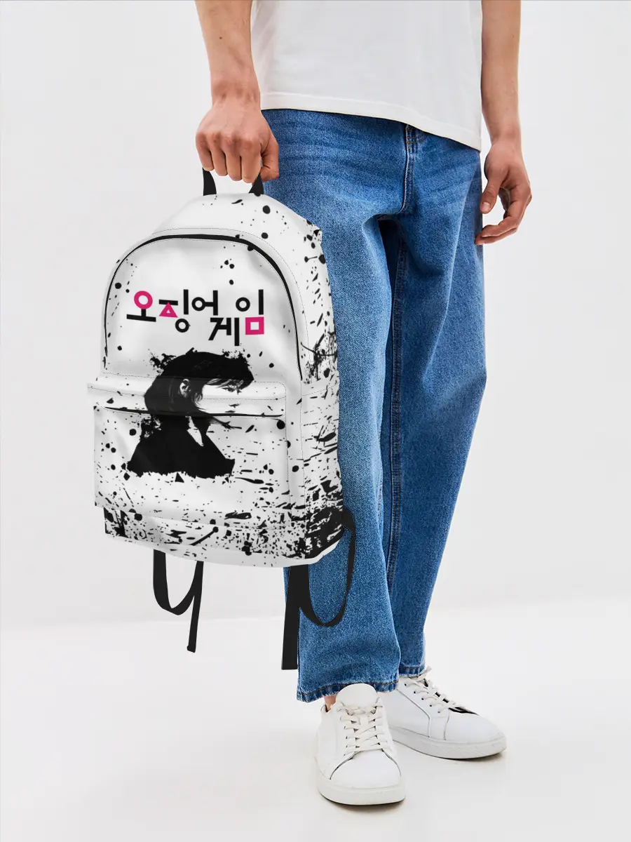 Рюкзак джинсовый / 067 | Кан Сэ Бёк | Чон Хо Ён