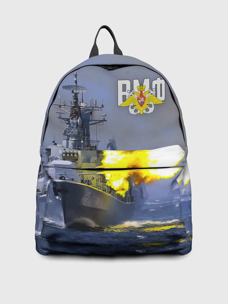 Рюкзак джинсовый / Выстрел из крейсера