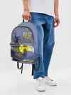 Рюкзак джинсовый / Выстрел из крейсера