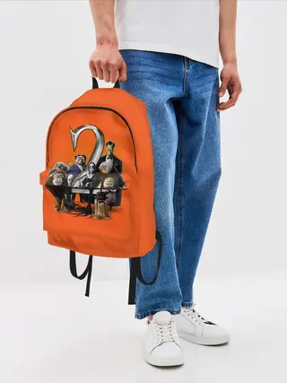 Рюкзак джинсовый / Семейка Аддамс 2