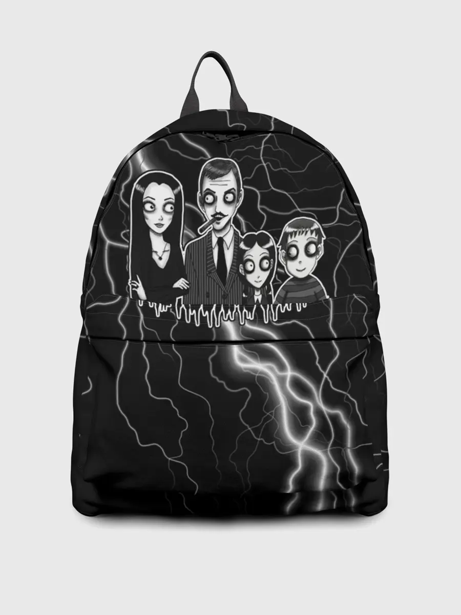 Рюкзак джинсовый / Addams family | Семейка Аддамс