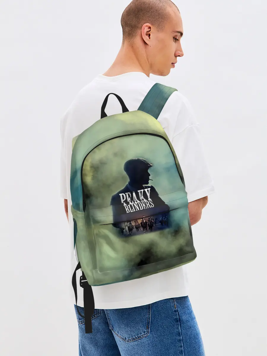 Рюкзак джинсовый / Томас Острые козырьки