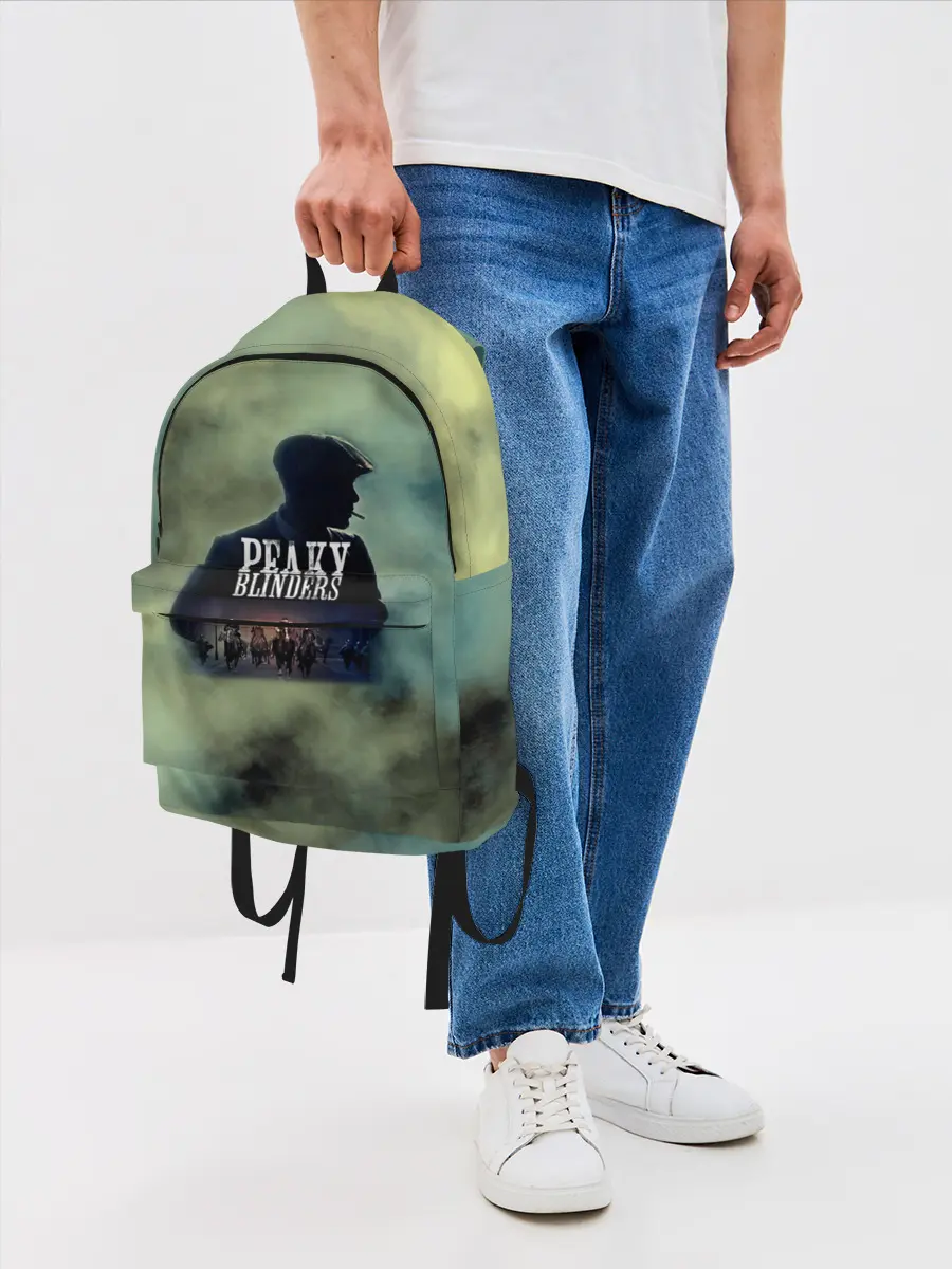 Рюкзак джинсовый / Томас Острые козырьки