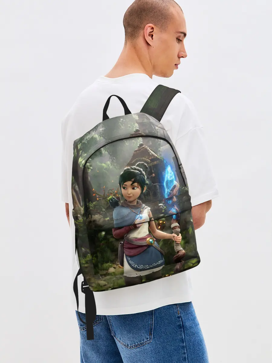 Рюкзак джинсовый / Кена и Мост Духов