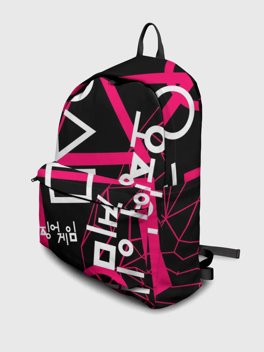 Рюкзак джинсовый / Игра в кальмара