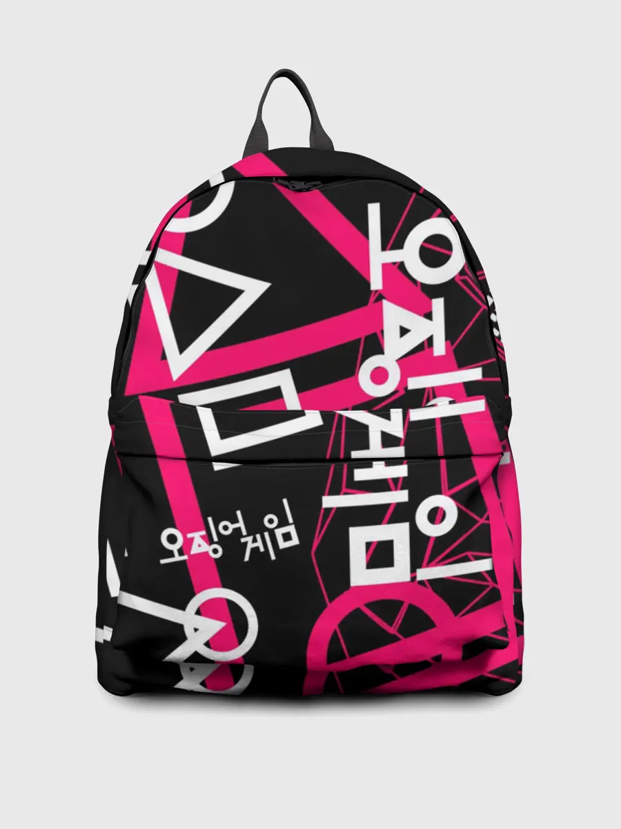 Рюкзак джинсовый / Игра в кальмара