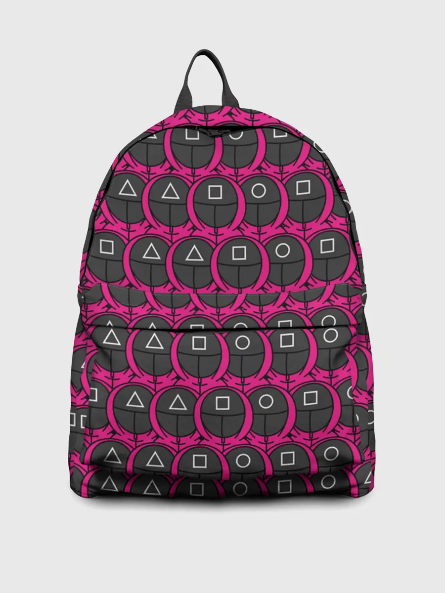 Рюкзак джинсовый / ИГРА В КАЛЬМАРА, МНОГО СТРАЖНИКОВ