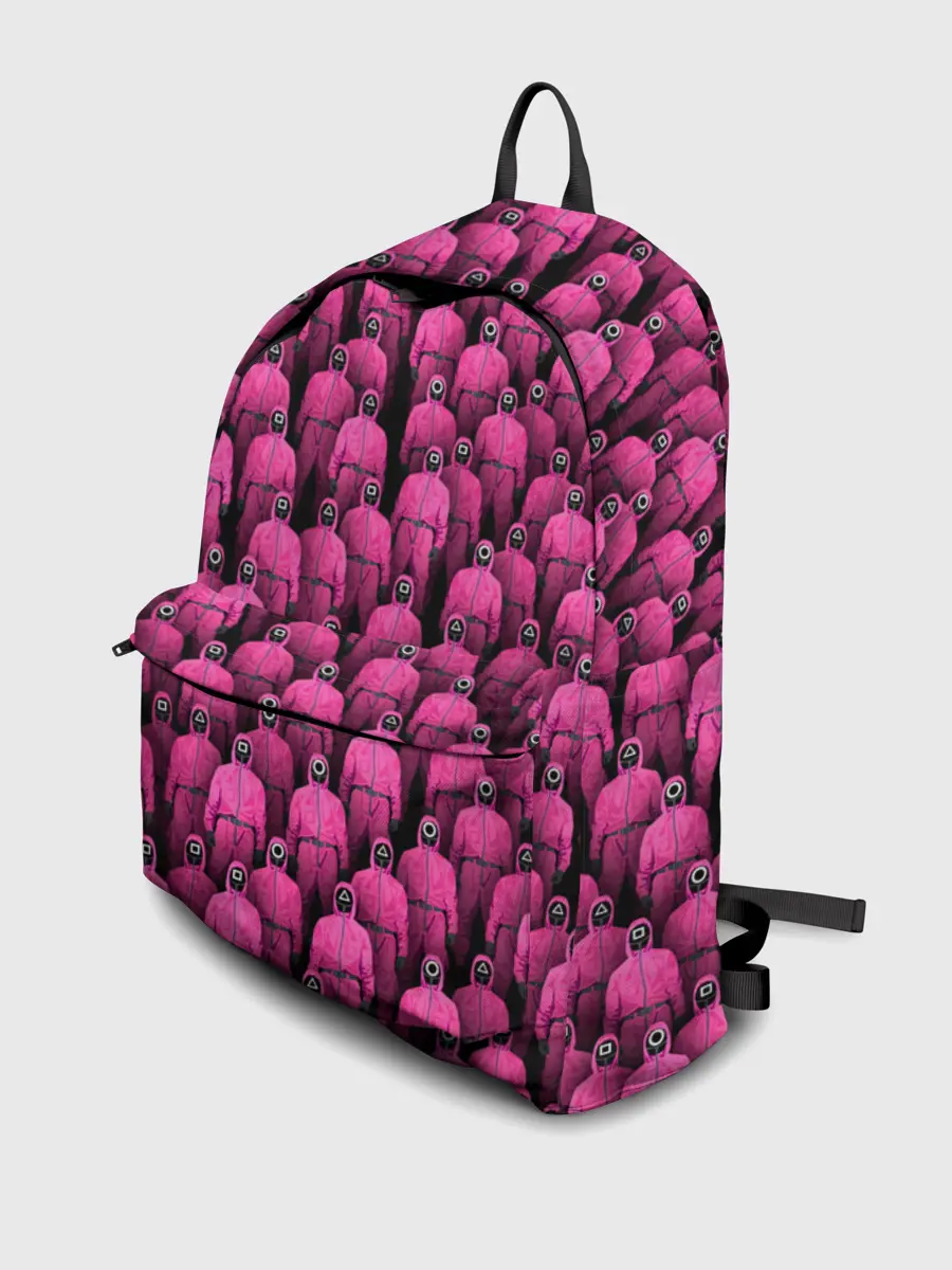 Рюкзак джинсовый / Охранники игры в кальмара