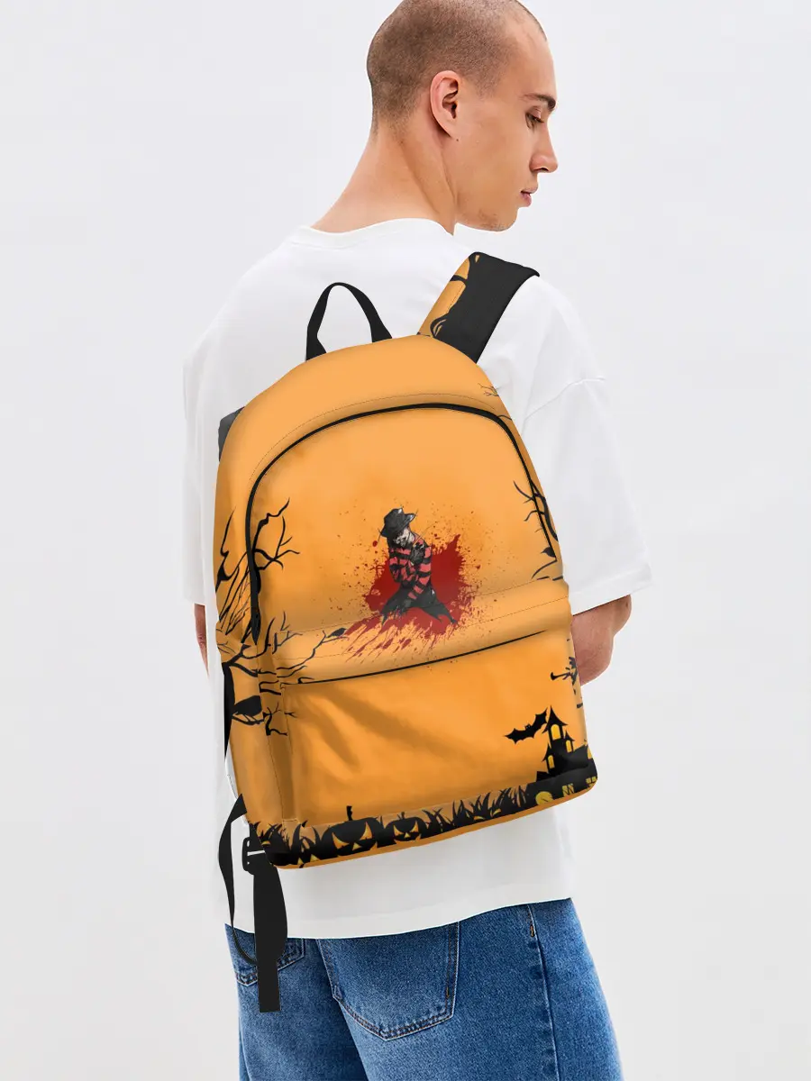 Рюкзак джинсовый / Halloween Freddy Blood