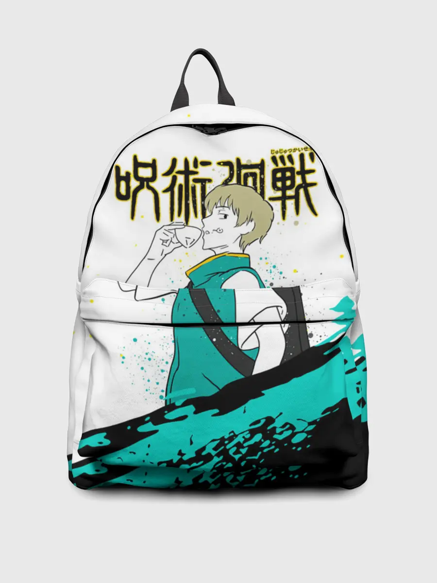 Рюкзак джинсовый / Инумаки Тоге - Магическая битва