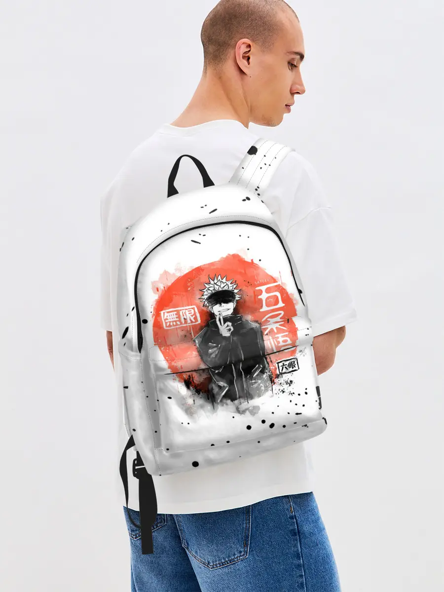 Рюкзак джинсовый / Satoru Jujutsu Kaisen