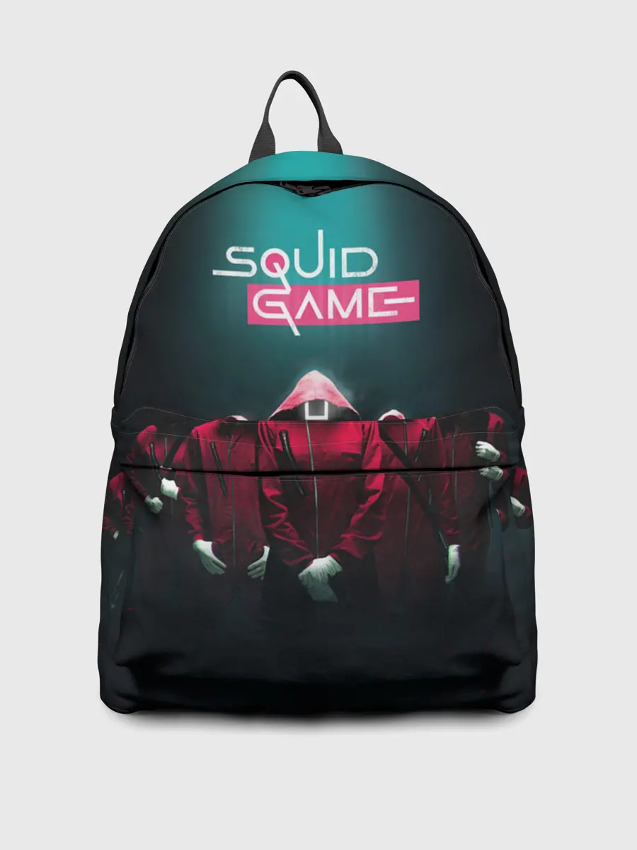 Рюкзак джинсовый / Беспощадный Кальмар