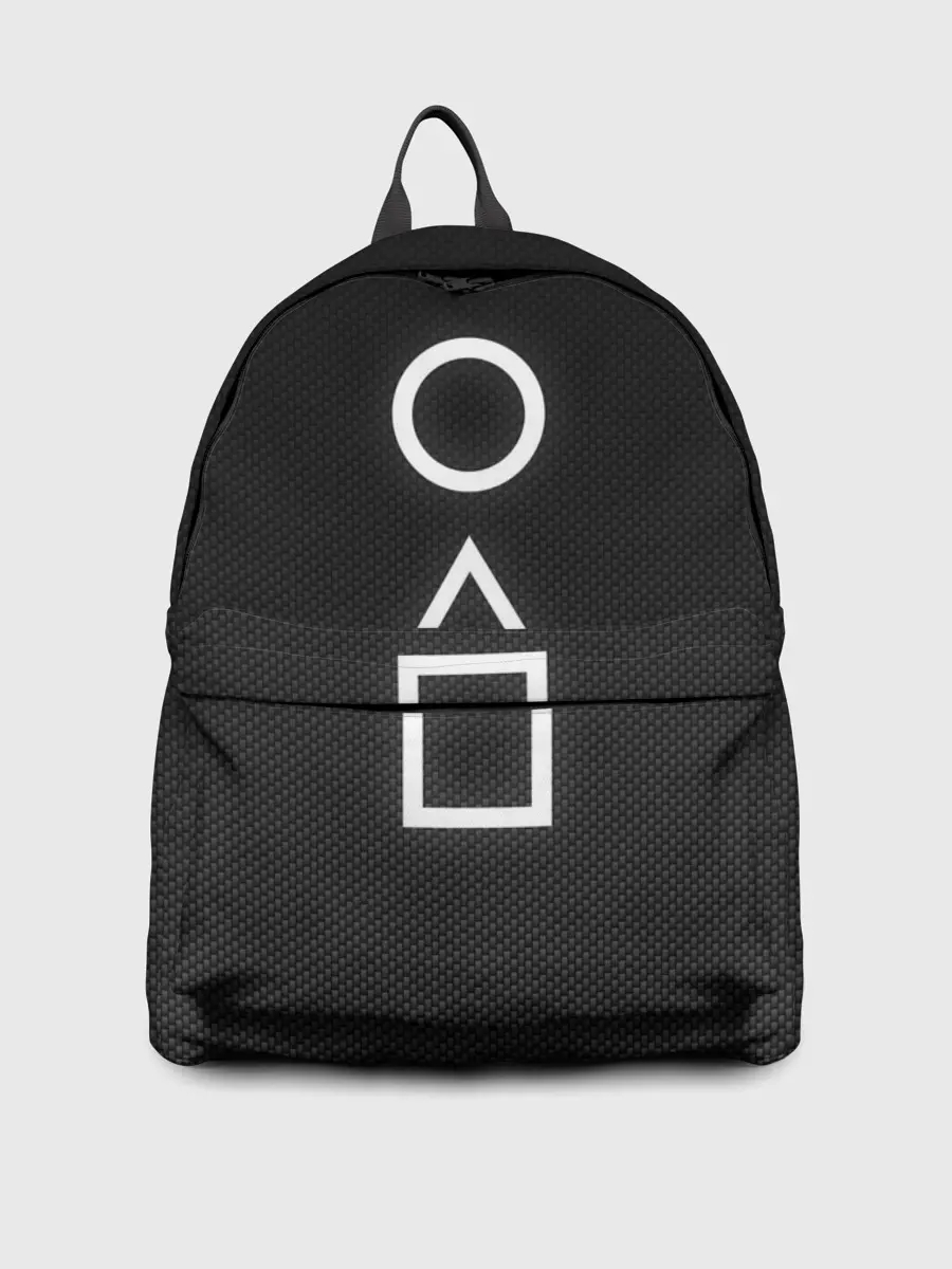 Рюкзак джинсовый / CIRCLE TRIANGLE SQUARE | SQUID GAME