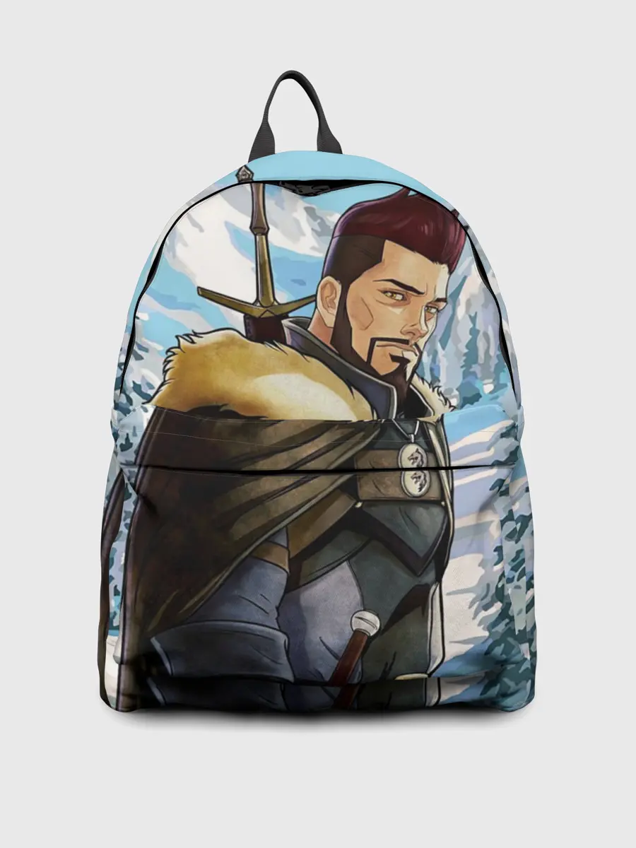 Рюкзак джинсовый / Весемир, Ведьмак