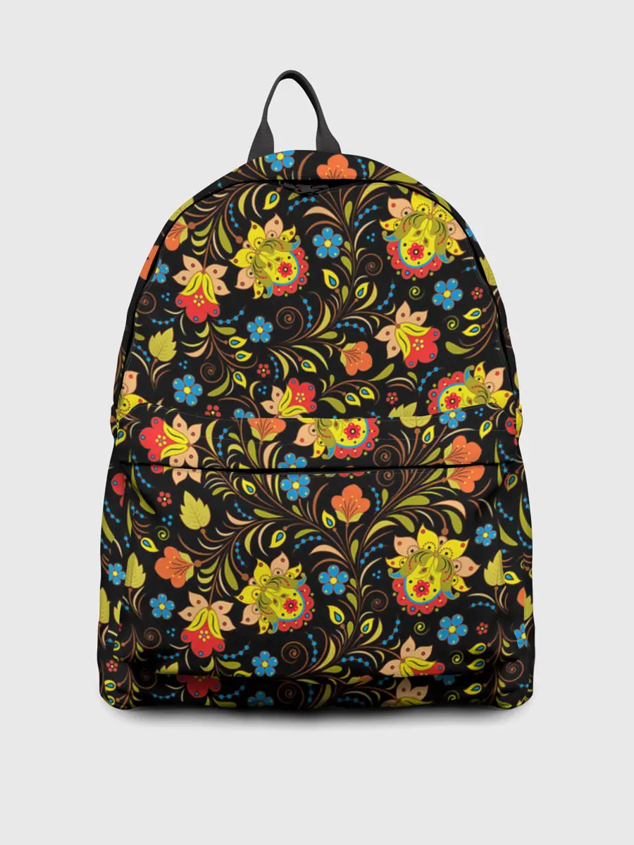 Рюкзак джинсовый / Хохломa