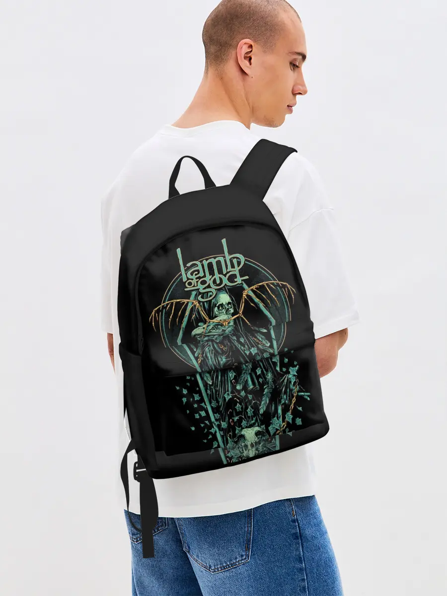 Рюкзак джинсовый / Lamb of God, Sacrament