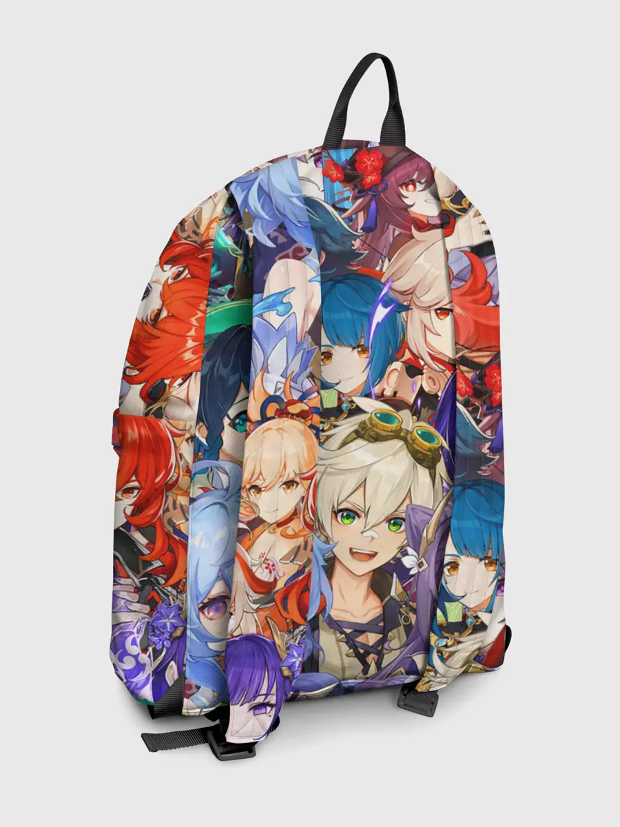 Рюкзак джинсовый / Genshin Impact - персонажи