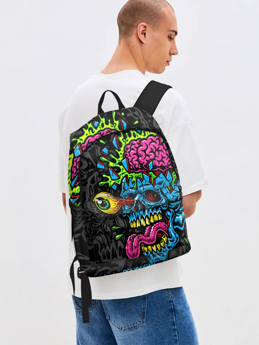 Рюкзак джинсовый / Взрыв мозгов