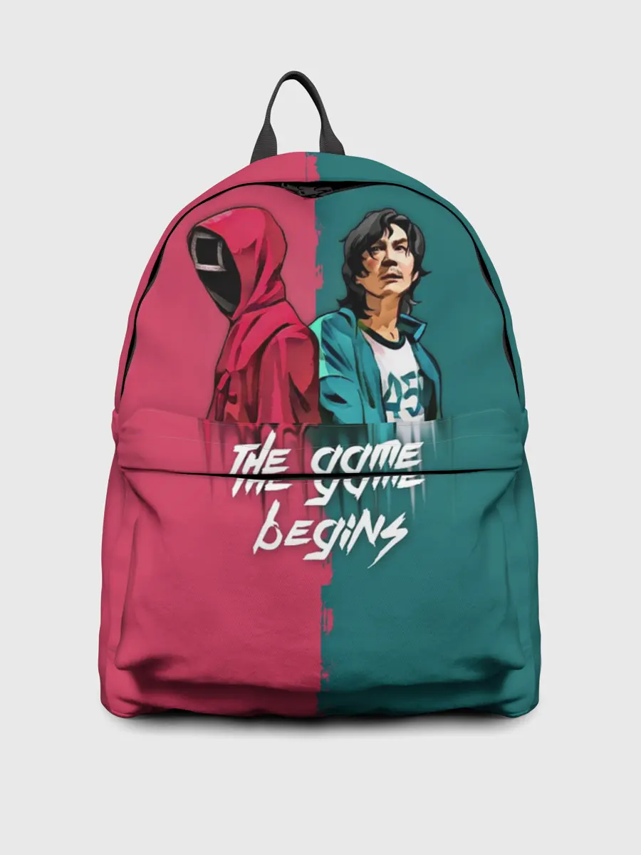 Рюкзак джинсовый / Игра на выживание Ojingeo geim