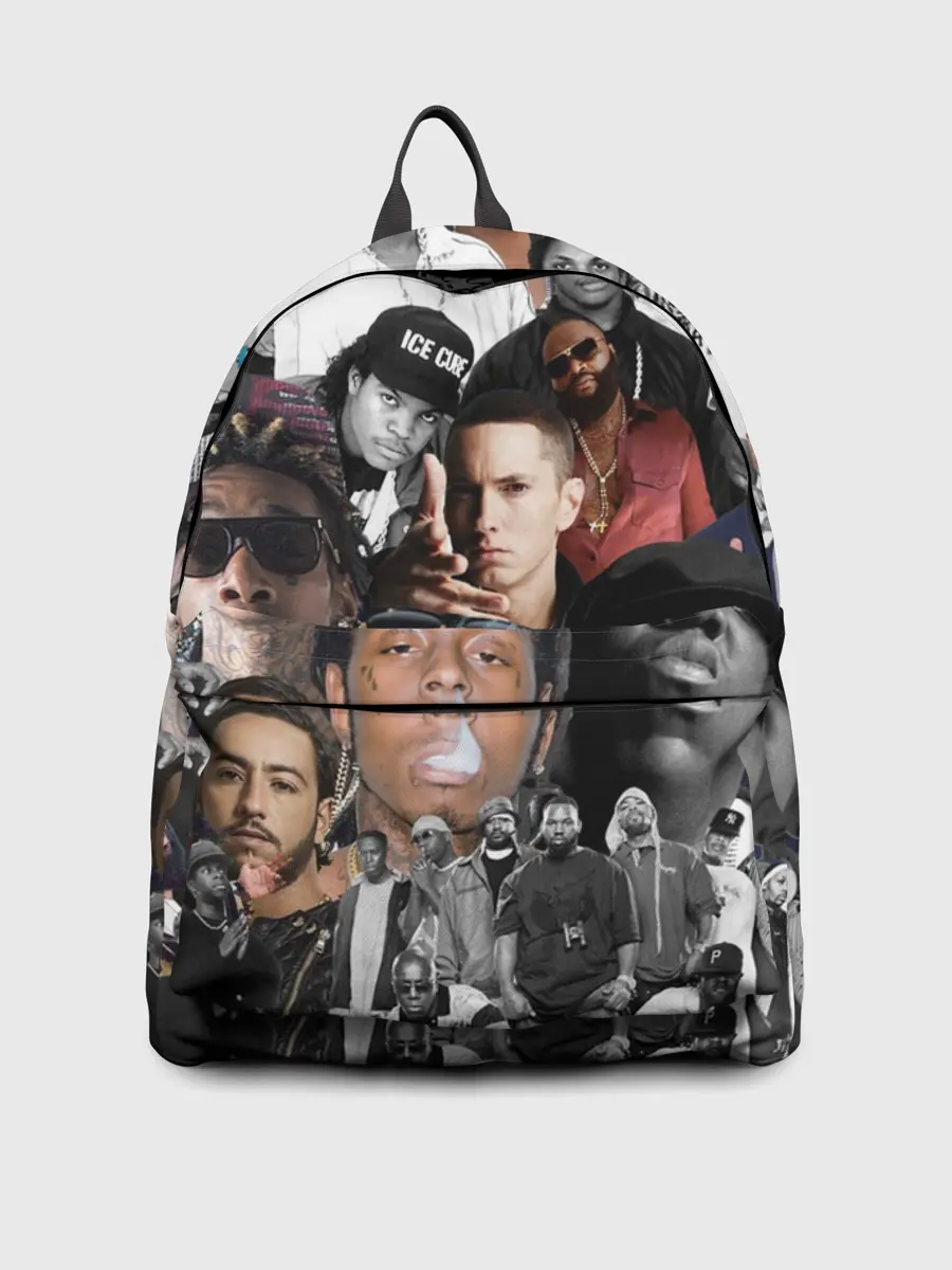 Рюкзак джинсовый / Рэп-Коллаж