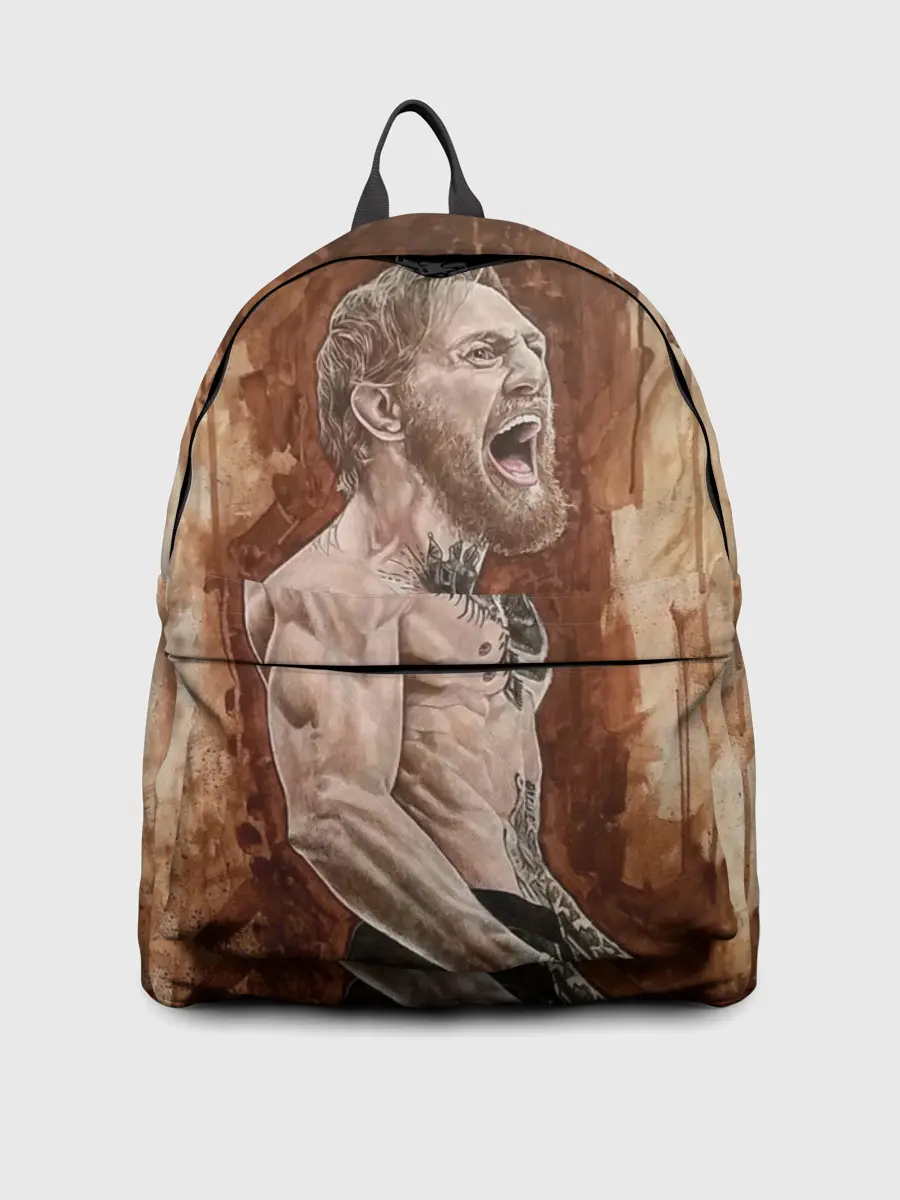 Рюкзак джинсовый / Ярость Конора МакГрегора