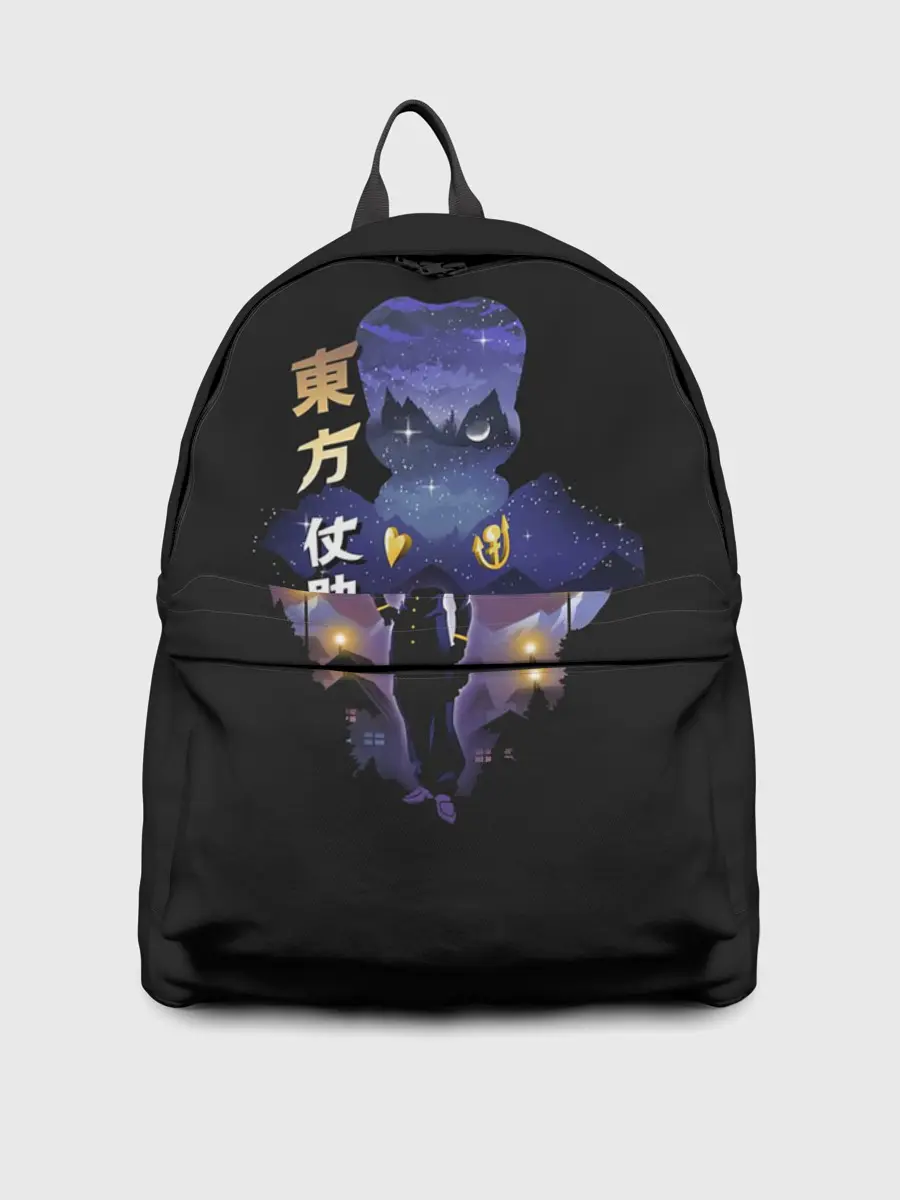 Рюкзак джинсовый / Джоске Хигашиката. Джо Джо