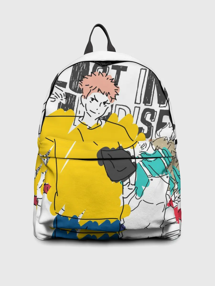 Рюкзак джинсовый / Итадори Юдзи - Jujutsu Kaisen