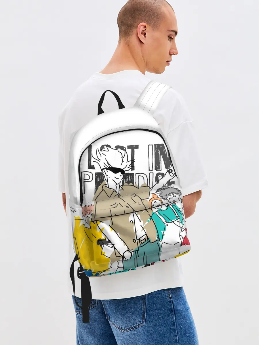 Рюкзак джинсовый / Сатору Годжо - Jujutsu Kaisen