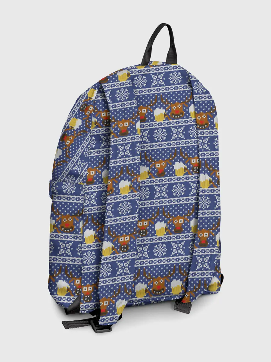 Рюкзак джинсовый / Олени отдыхают