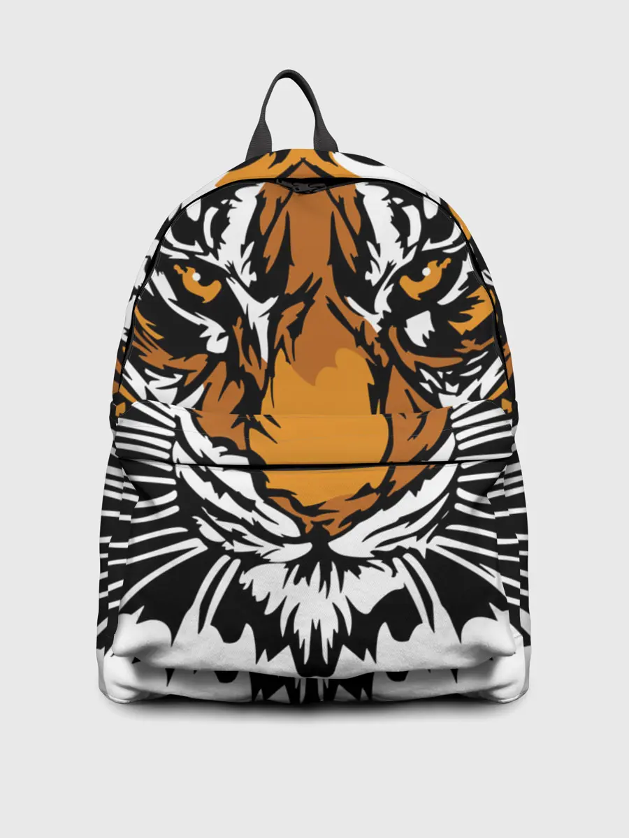 Рюкзак джинсовый / Взгляд хозяина джунглей