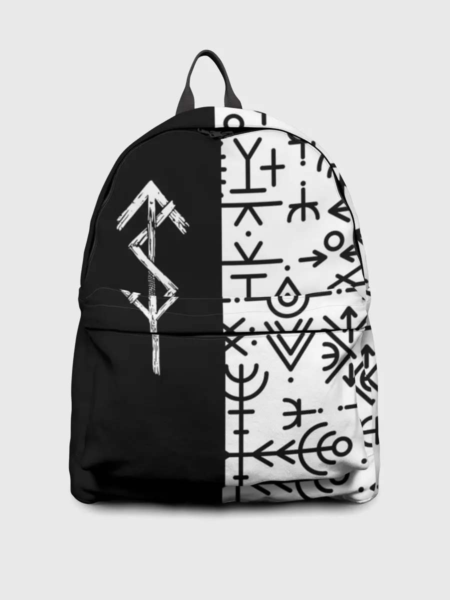 Рюкзак джинсовый / ПАТТЕРН РУНЫ | RUNES