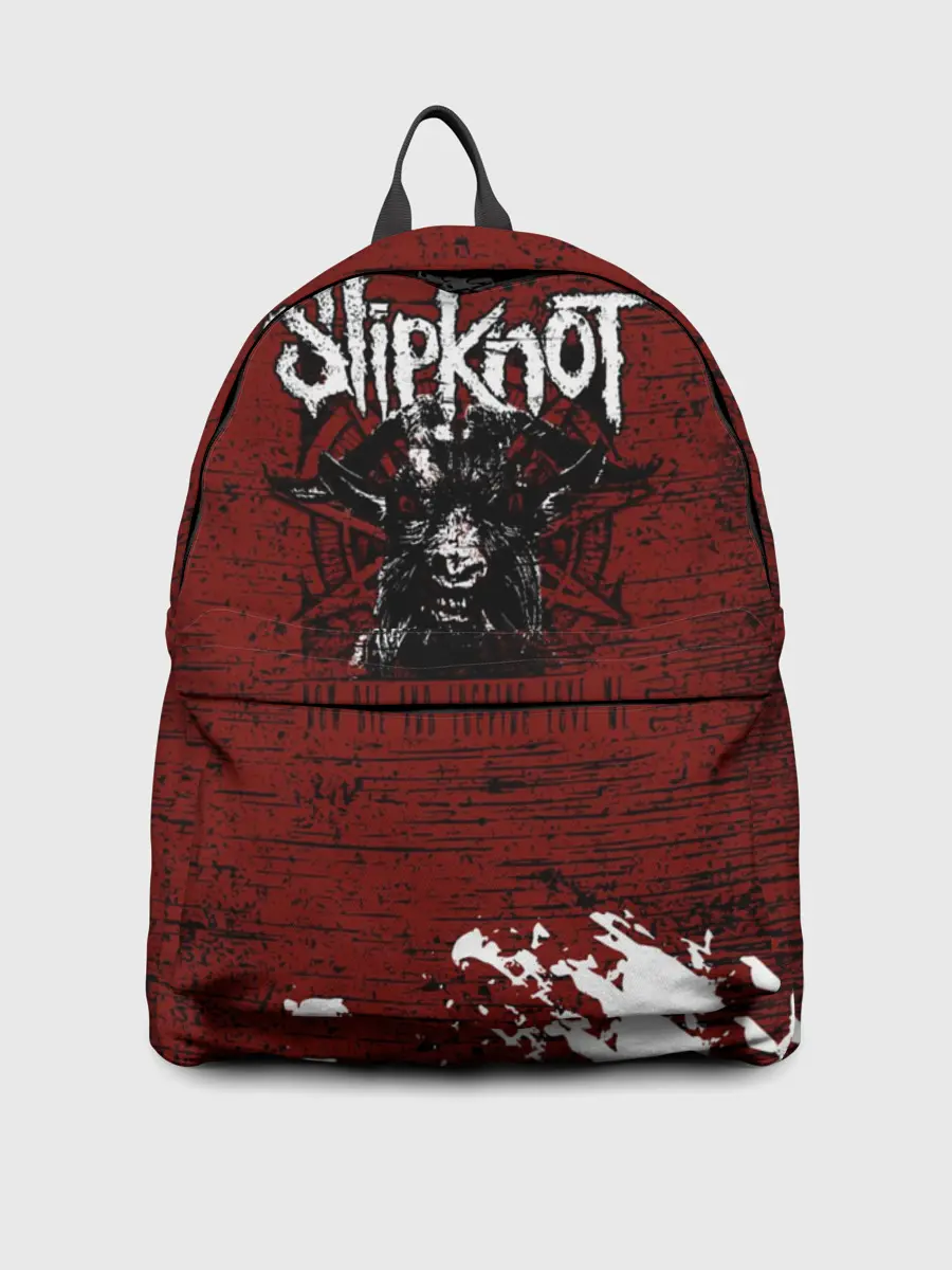 Рюкзак джинсовый / Слипкнот Гранж | Slipknot Rock Goat