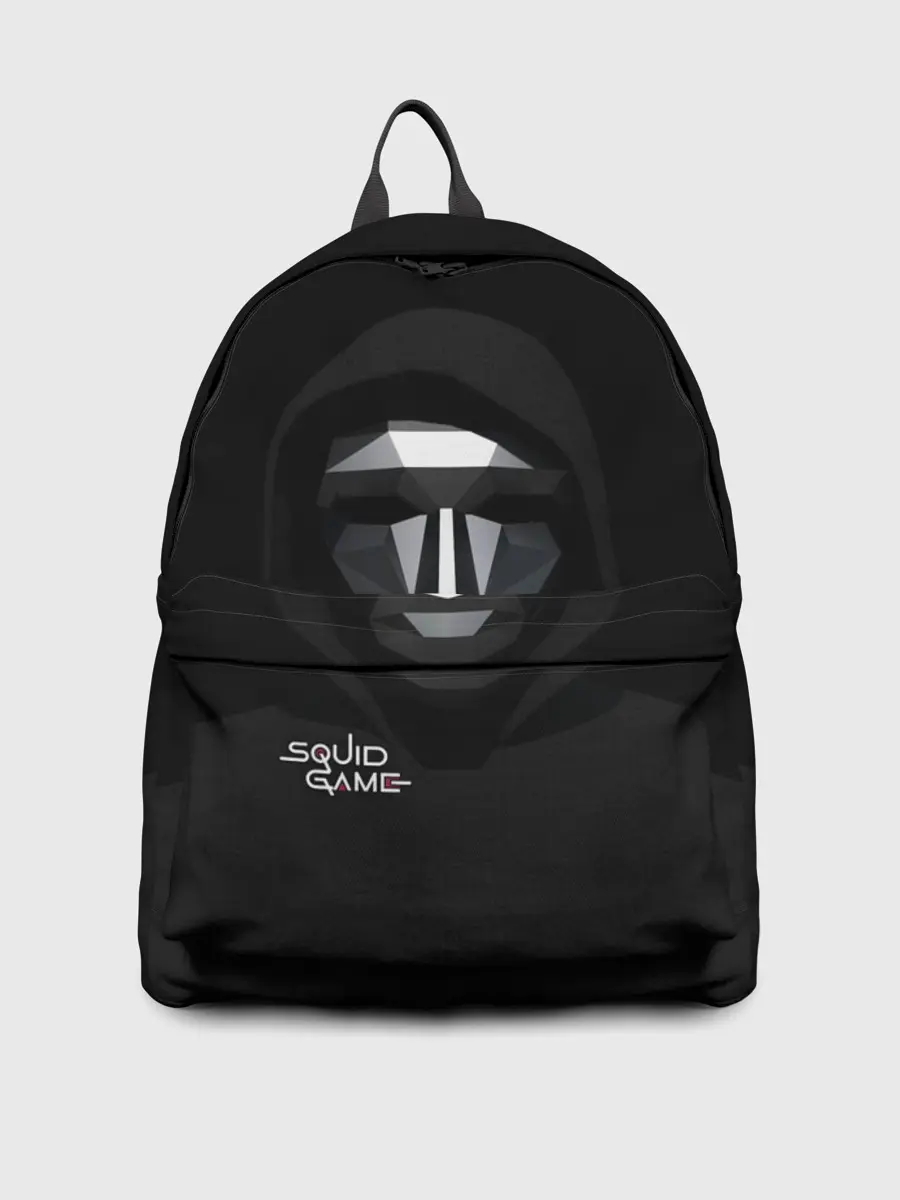 Рюкзак джинсовый / ИГРА В КАЛЬМАРА | МАСКА РАСПОРЯДИТЕЛЯ