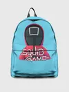 Рюкзак джинсовый / Squid game квадрат - Игра в кальмара