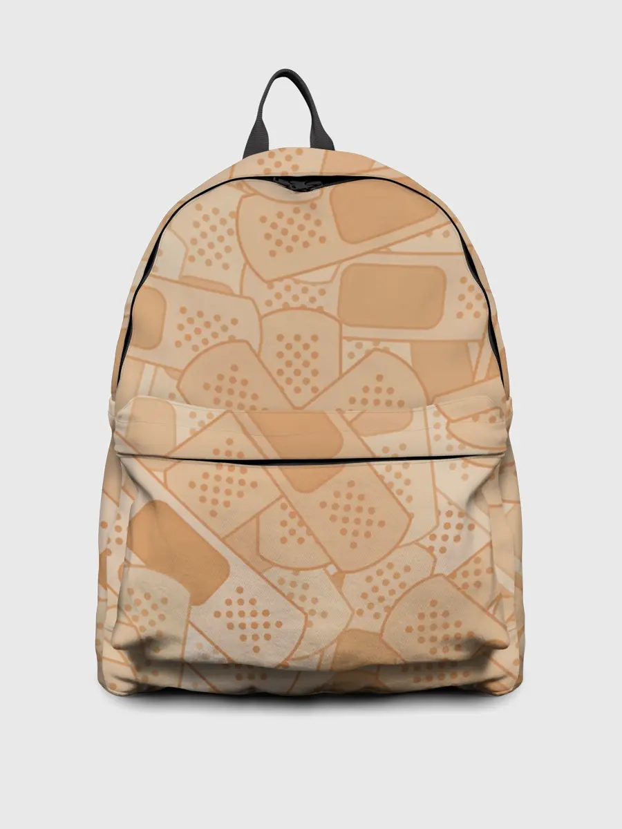 Рюкзак джинсовый / Просто пластыри