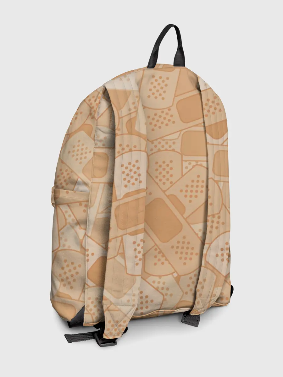 Рюкзак джинсовый / Просто пластыри