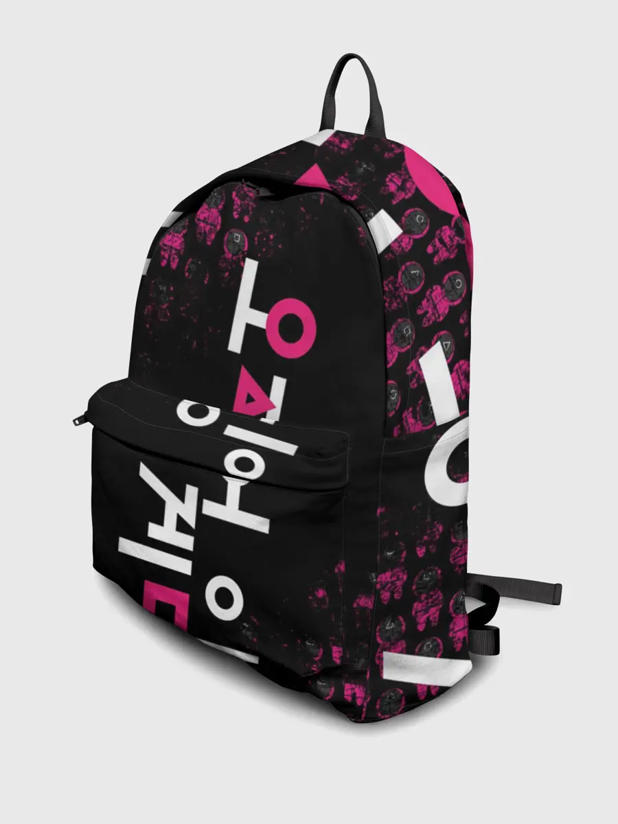 Рюкзак джинсовый / SQUID GAME | ПАТТЕРН СТРАЖЕЙ