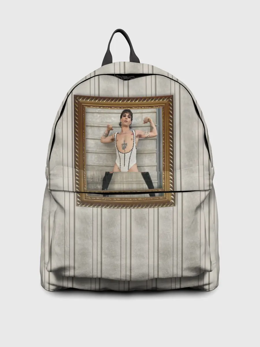 Рюкзак джинсовый / Damiano David in swimsuit