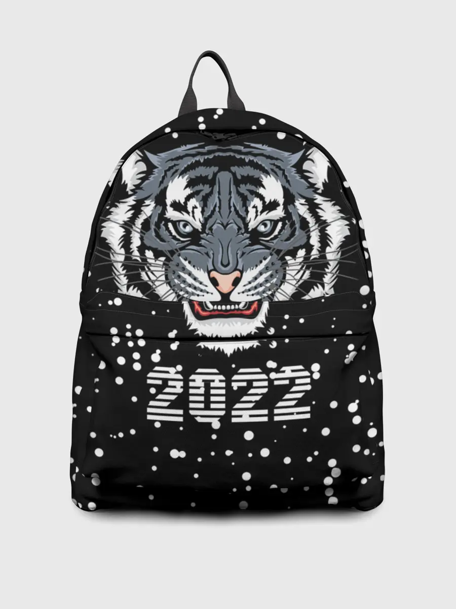 Рюкзак джинсовый / Черный водяной тигр 2022