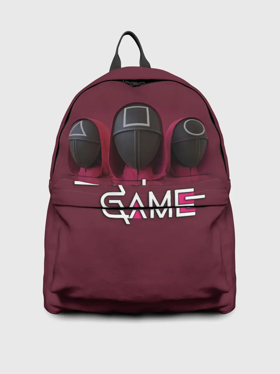 Рюкзак джинсовый / ИГРА В КАЛЬМАРА ТРИО | SQUID GAME TRIO