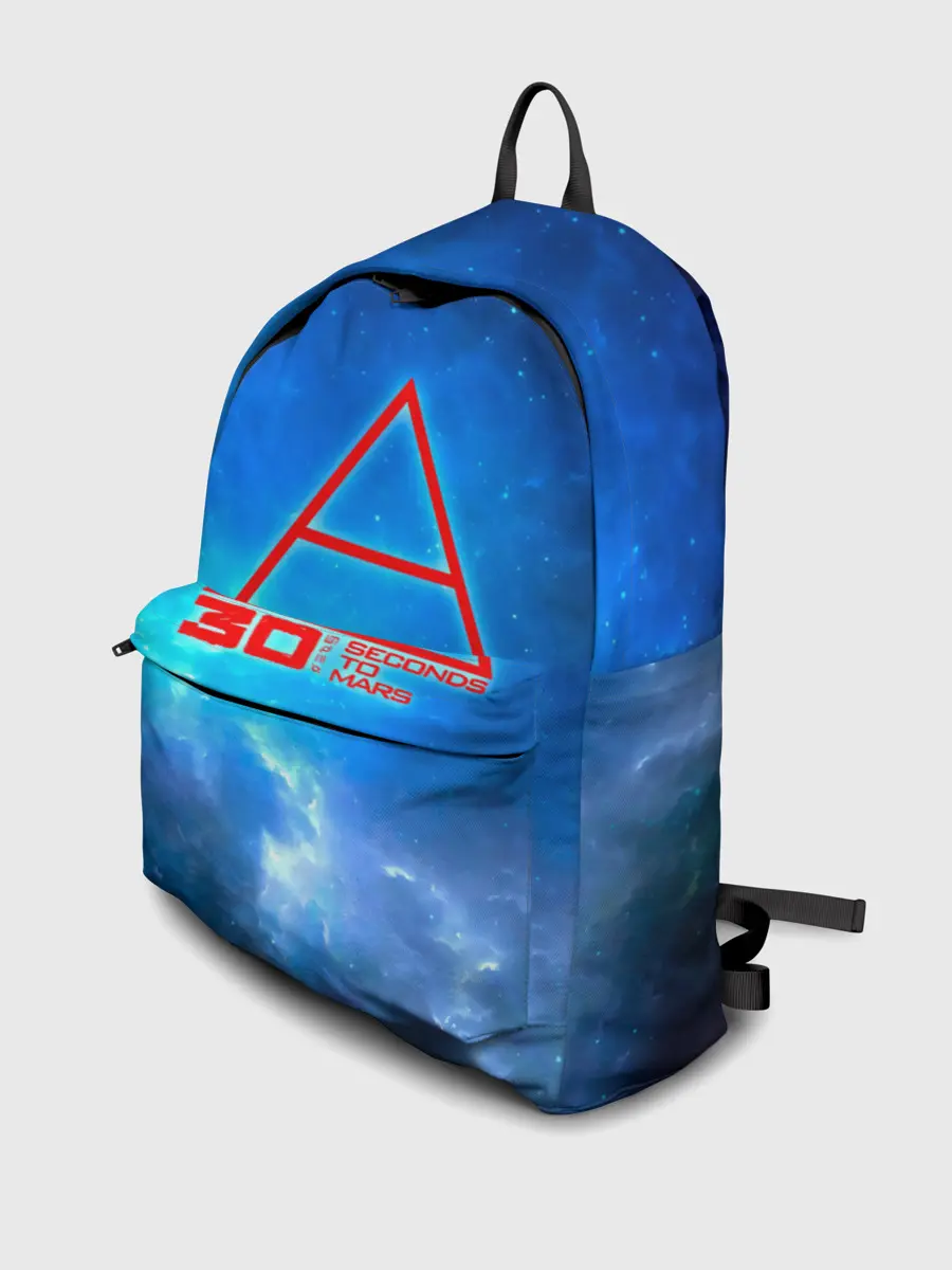 Рюкзак джинсовый / 30 Seconds to Mars космос